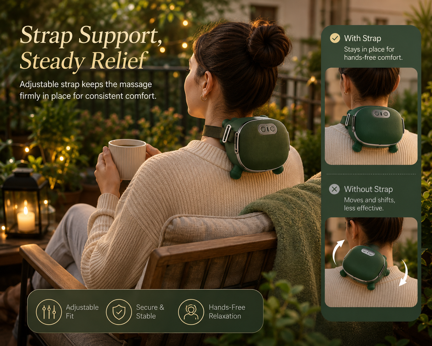 AVVIRA Rechargeable Neck & Shoulder Massager