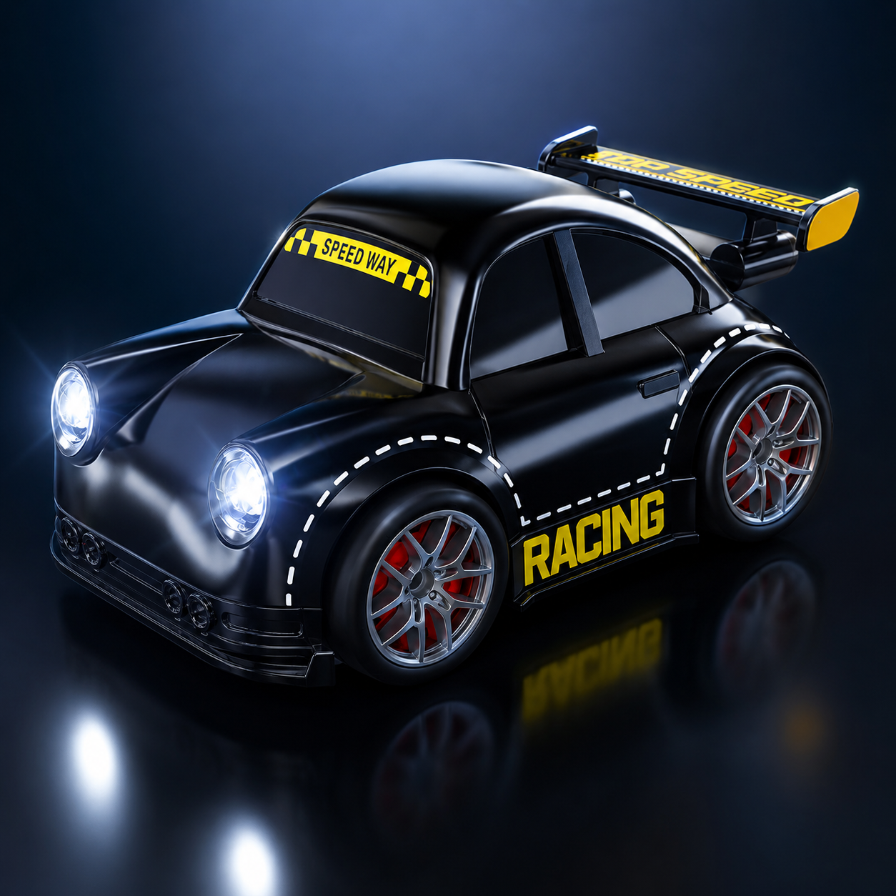 AVVIRA Mini RC Racing Drift Car with LED Headlights & 2.4GHz Remote Control